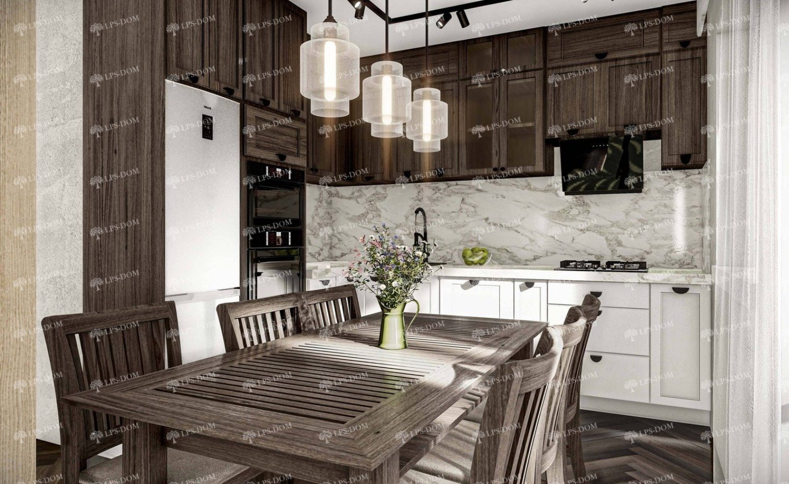 КАРКАСНЫЙ ДОМ ВЕРНИК фото интерьера 4