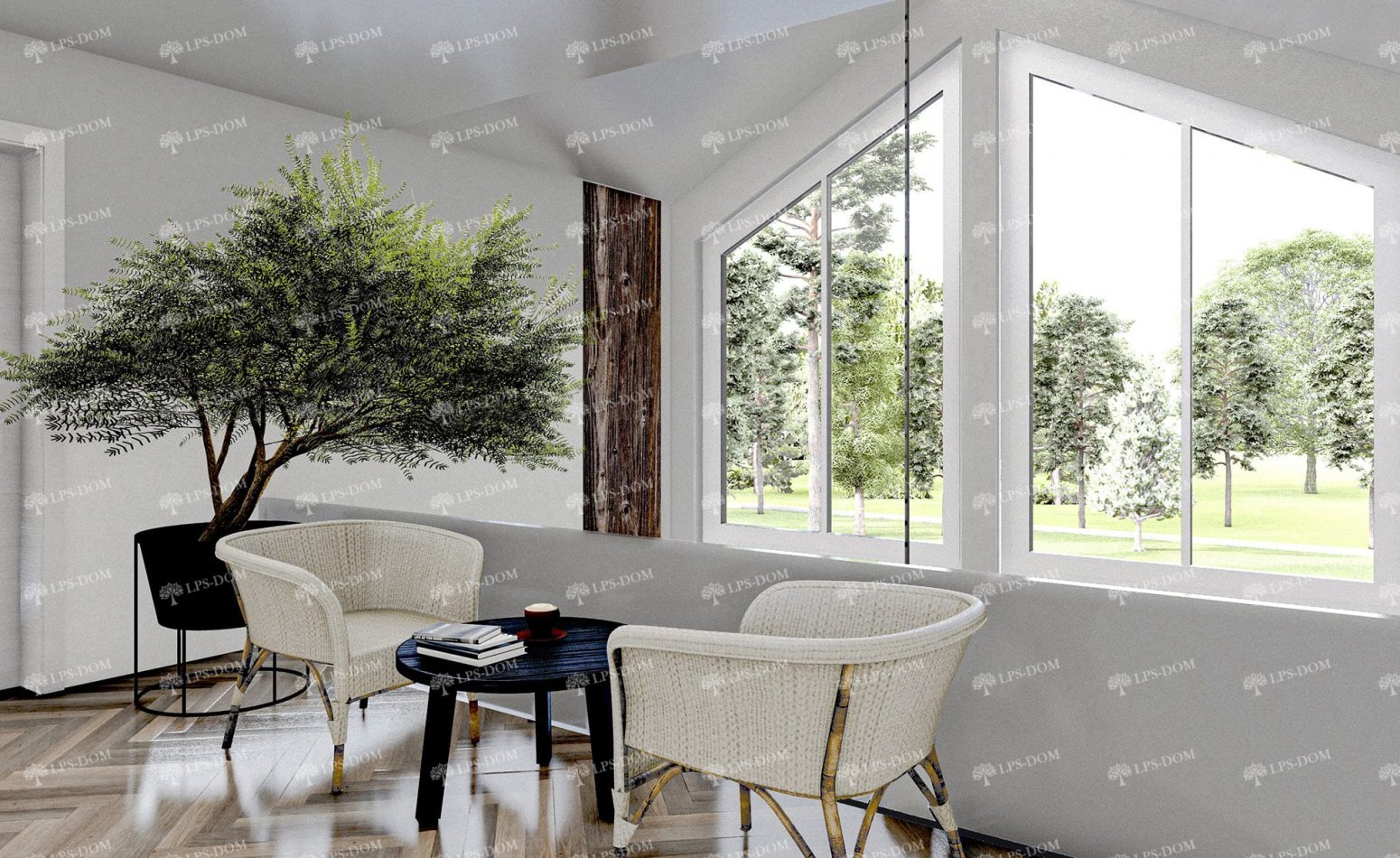 КАРКАСНЫЙ ДОМ ДИЖОН фото интерьера 5