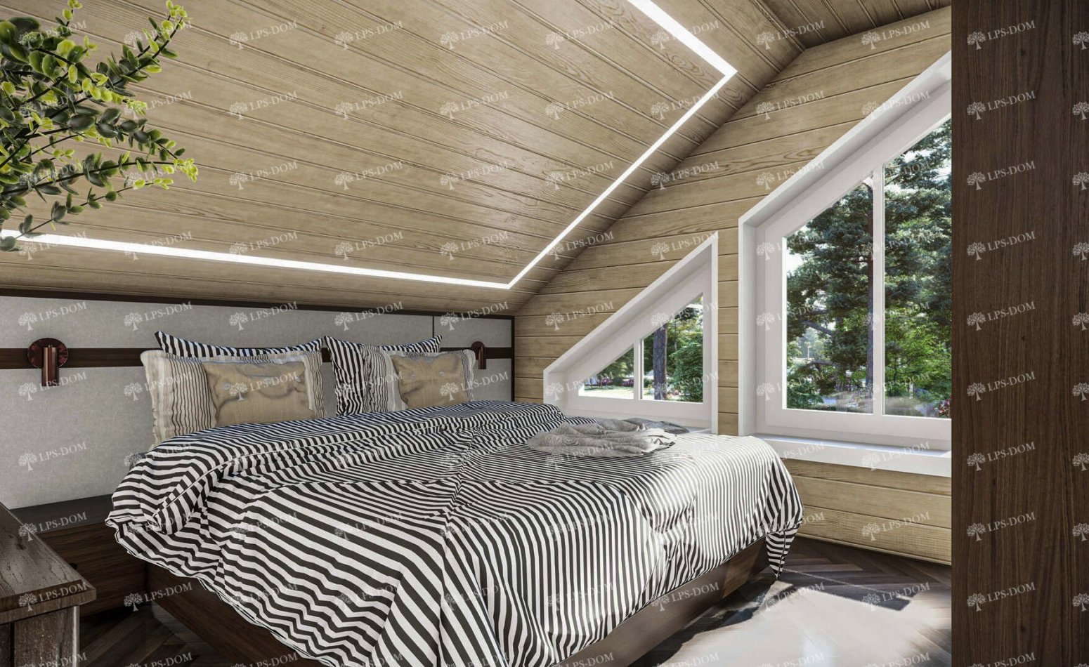 КАРКАСНЫЙ ДОМ МОНТЕРОСА фото интерьера 7