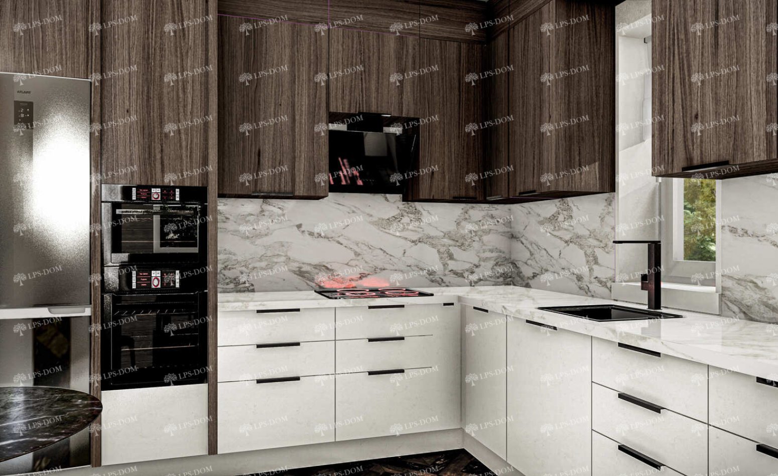 КАРКАСНЫЙ ДОМ НЕПТУН фото интерьера 12