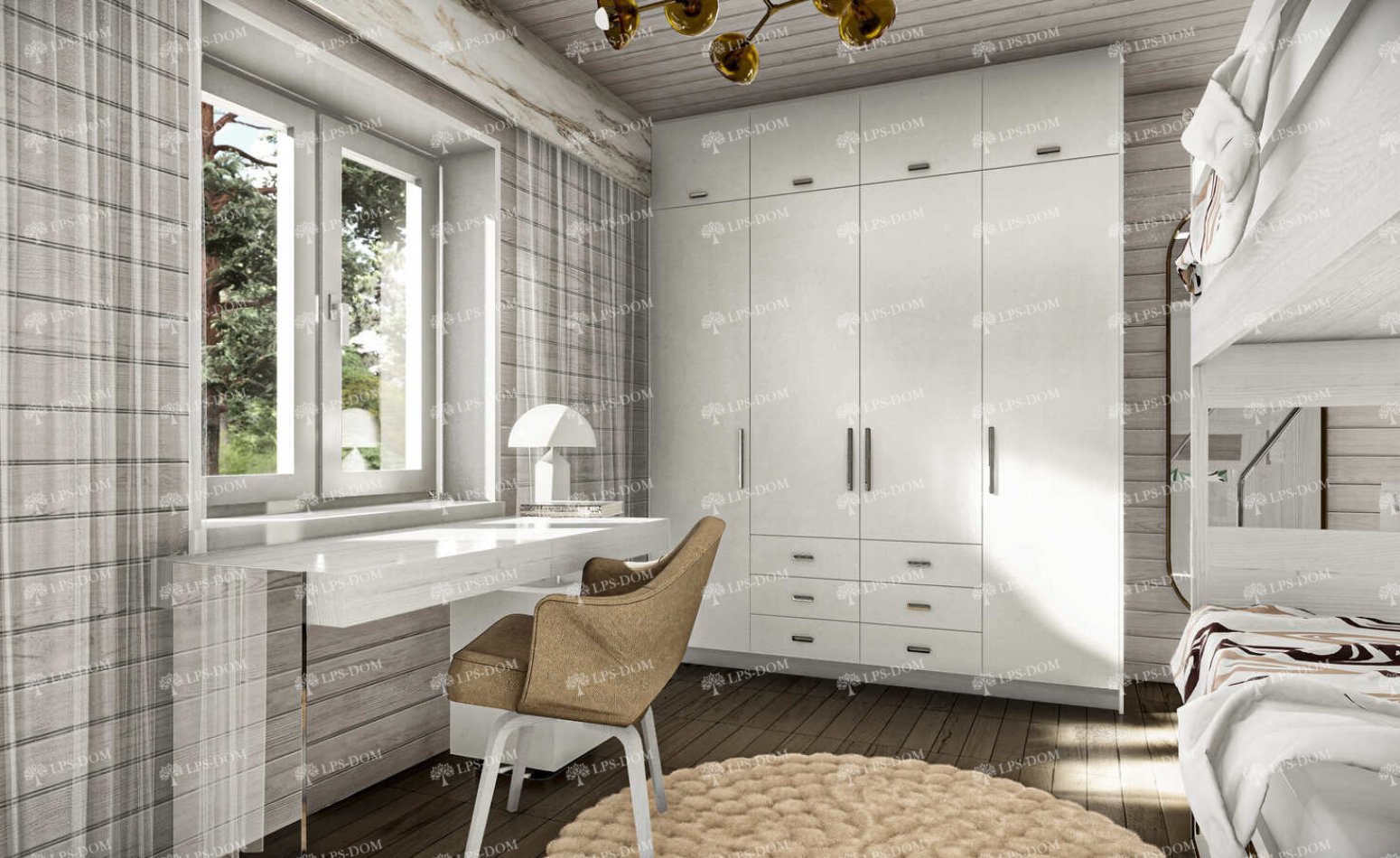 КАРКАСНЫЙ ДОМ БЕЗАНСОН фото интерьера 13