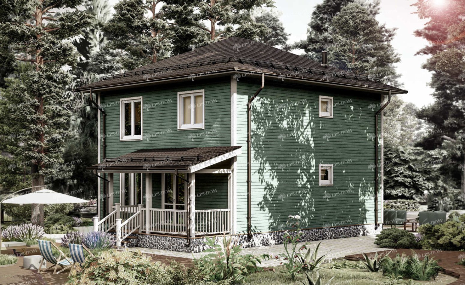 КАРКАСНЫЙ ДОМ БОРДО фото 5