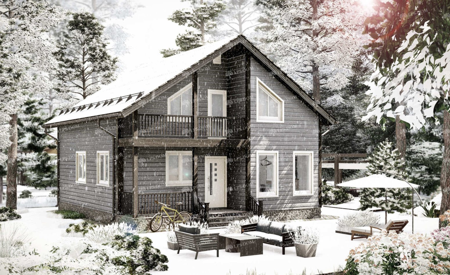 КАРКАСНЫЙ ДОМ ИТАЛЬЯНЕЦ фото 11