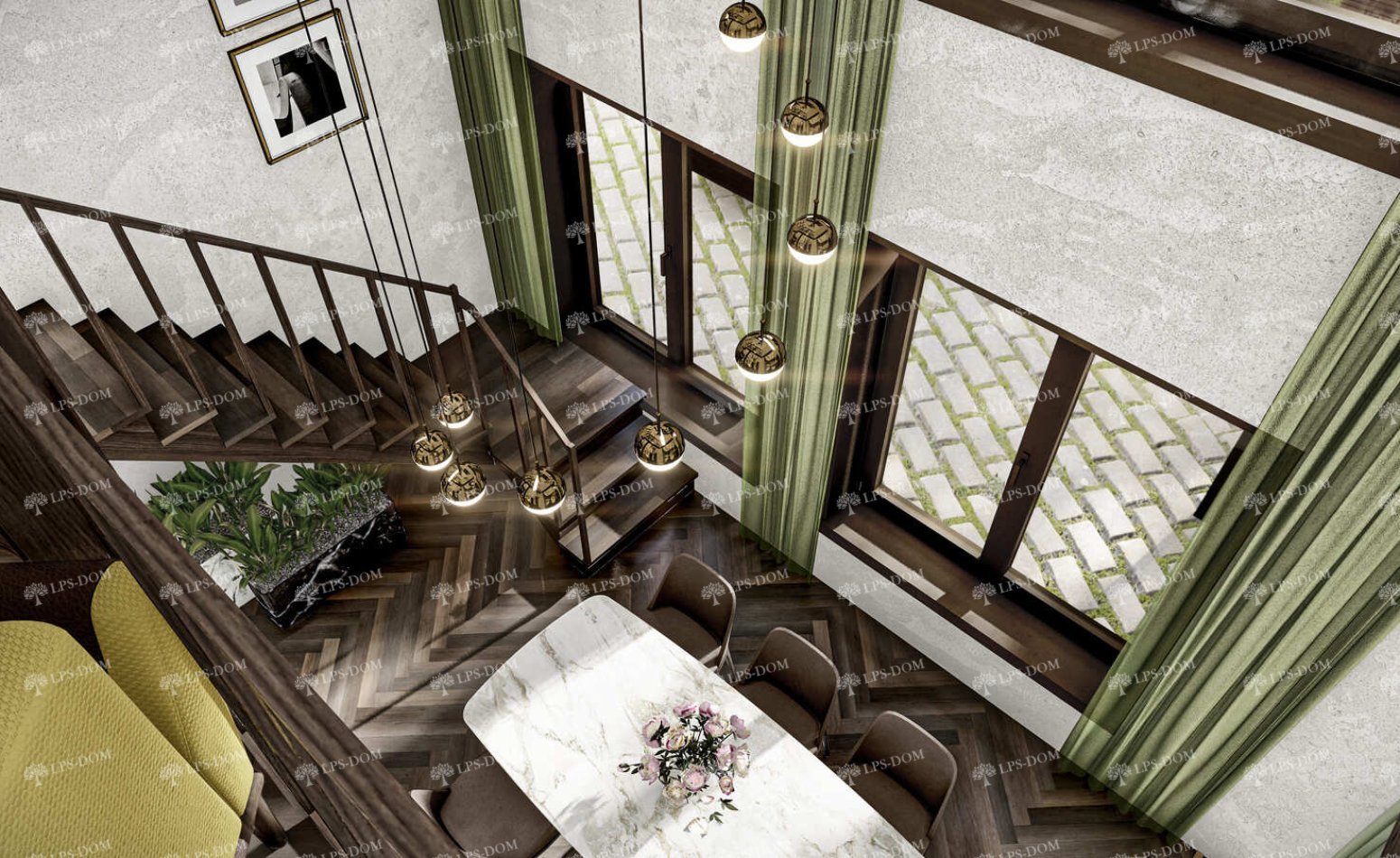 КАРКАСНЫЙ ДОМ СЕТ фото интерьера 4