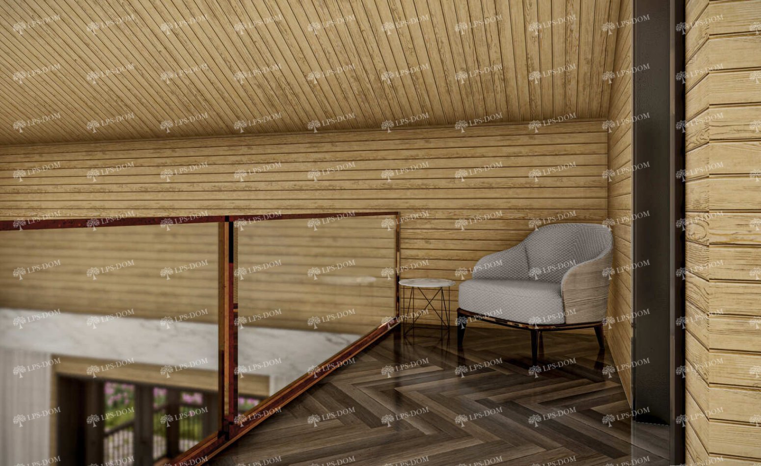 КАРКАСНЫЙ ДОМ МОНЦА фото интерьера 6