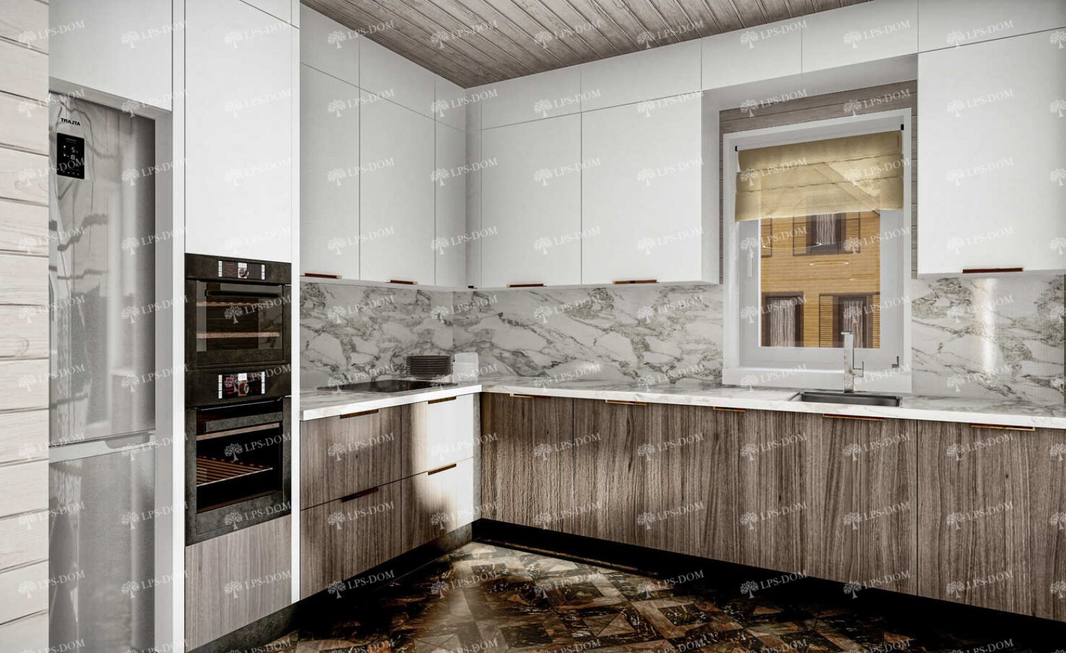 КАРКАСНЫЙ ДОМ ЛАСТОЧКИНО ГНЕЗДО фото интерьера 5