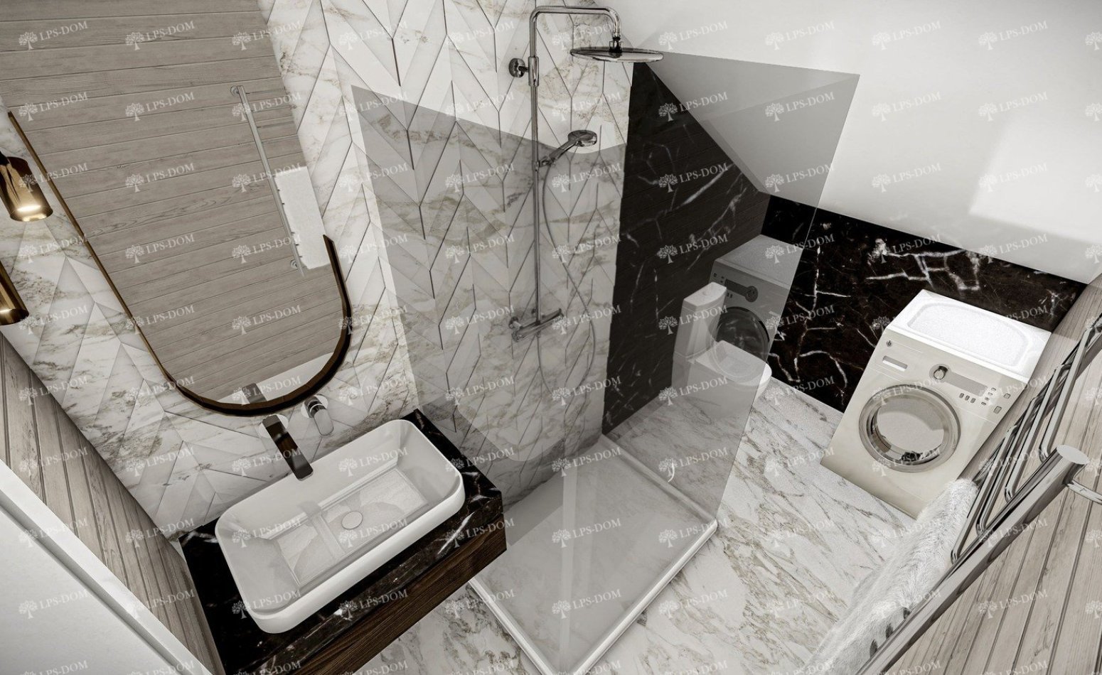 КАРКАСНЫЙ ДОМ ИТАЛЬЯНЕЦ фото интерьера 7