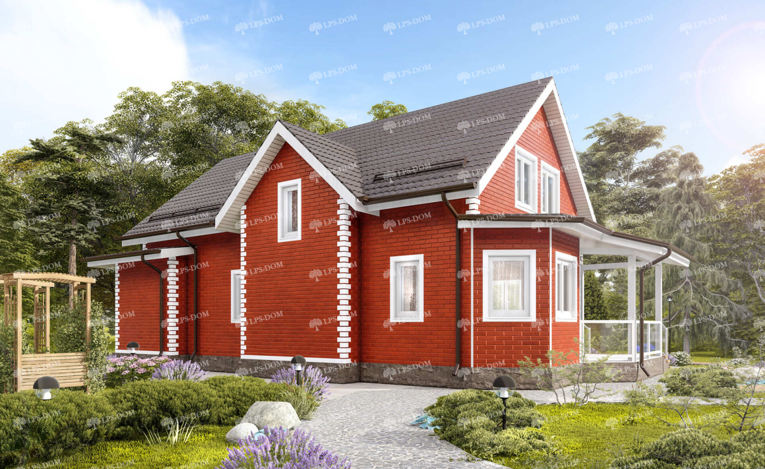 КАРКАСНЫЙ ДОМ НЕЖНЫЙ фото 4