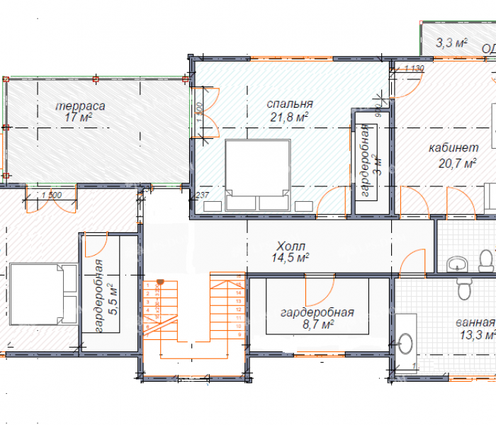 КАРКАСНЫЙ ДОМ КАПИТОЛИЙ планировка 2