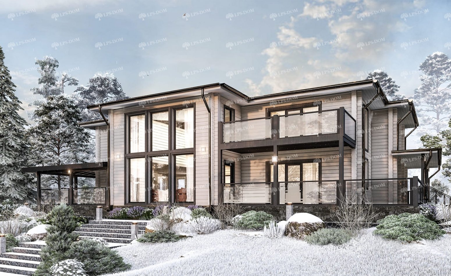 ДОМ ИЗ КЛЕЕНОГО БРУСА БРАНДЕНБУРГ фото 5