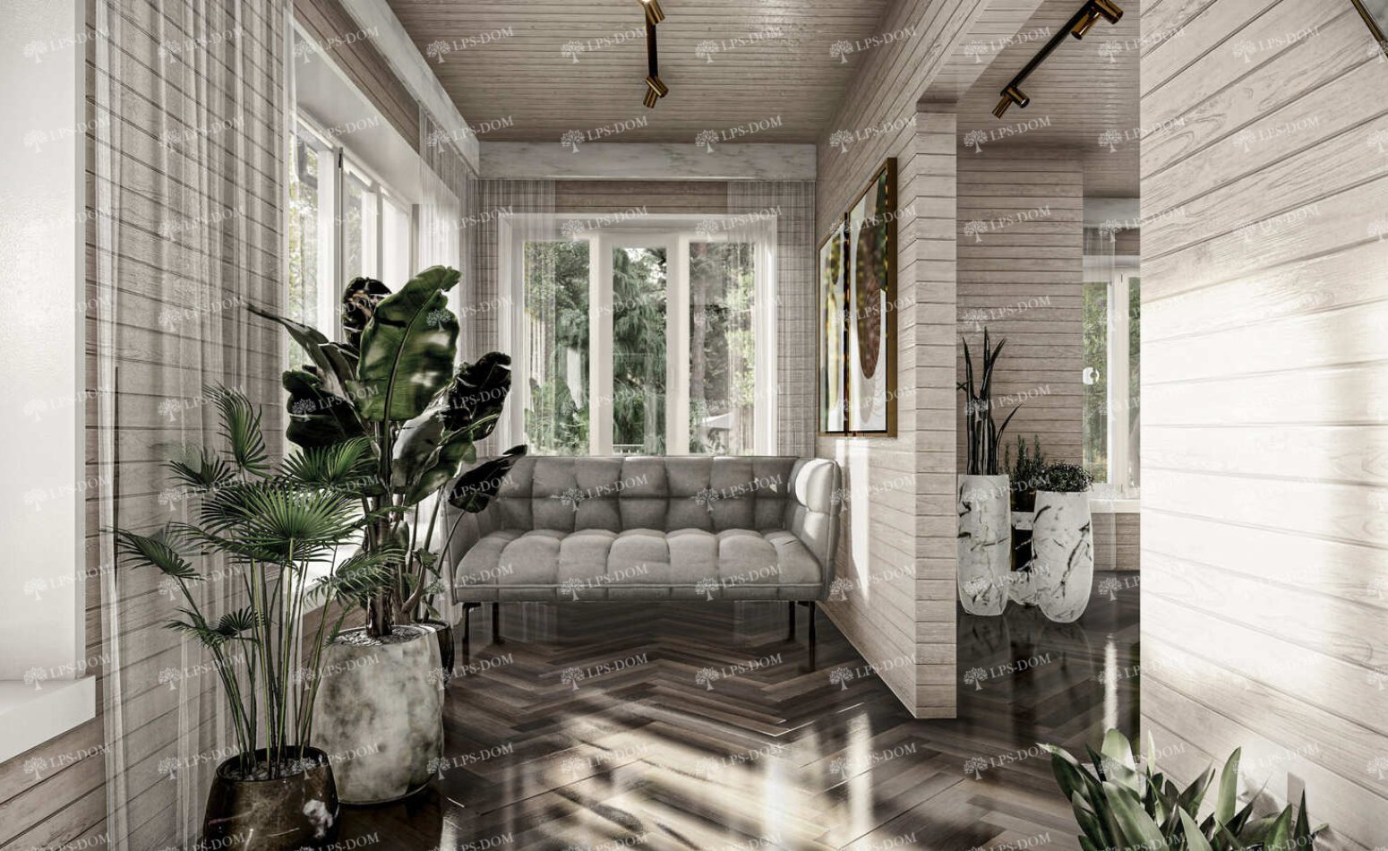 КАРКАСНЫЙ ДОМ МОСКВА фото интерьера 5