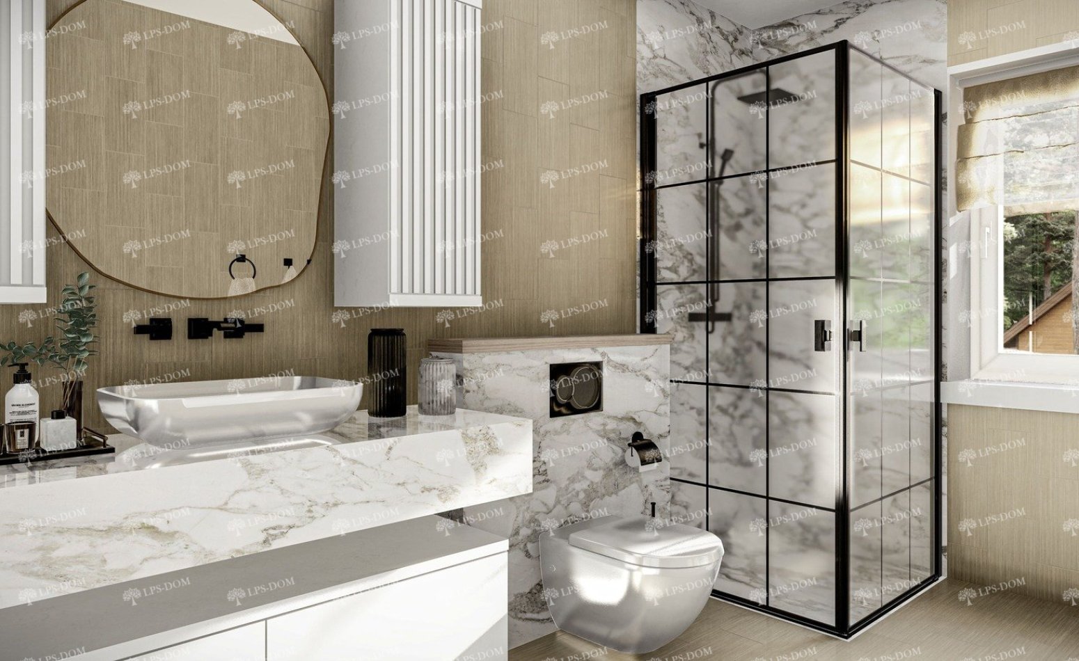 КАРКАСНЫЙ ДОМ САЛЕРНО фото интерьера 10