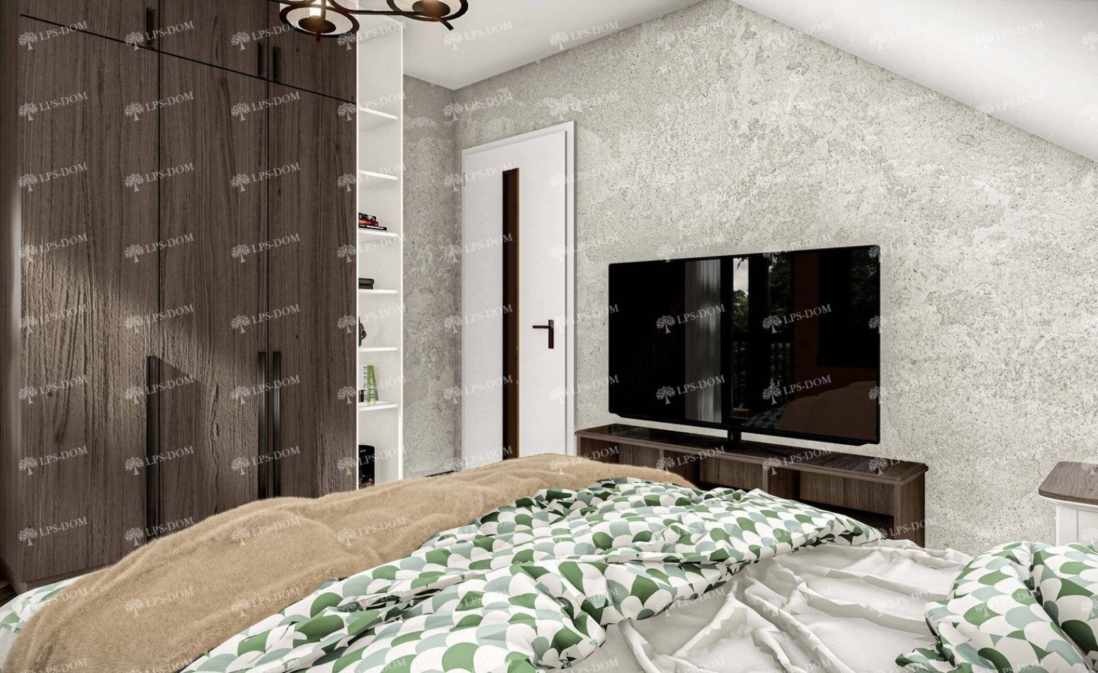 КАРКАСНЫЙ ДОМ ВЕРНИК фото интерьера 6