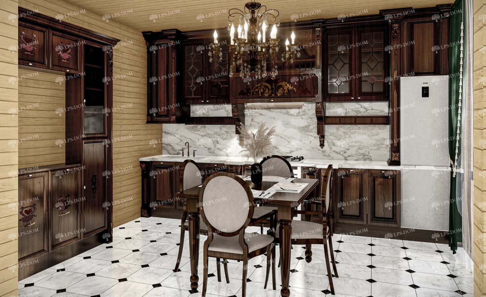 КАРКАСНЫЙ ДОМ БАЛТИМОР фото интерьера 11