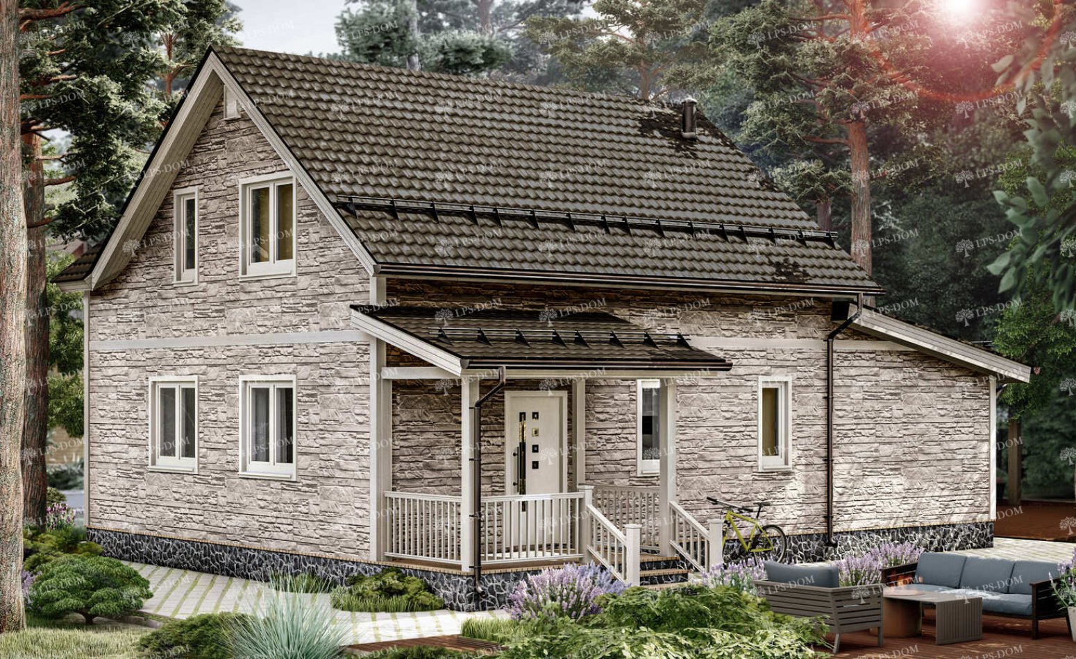 КАРКАСНЫЙ ДОМ НЕПТУН фото 7