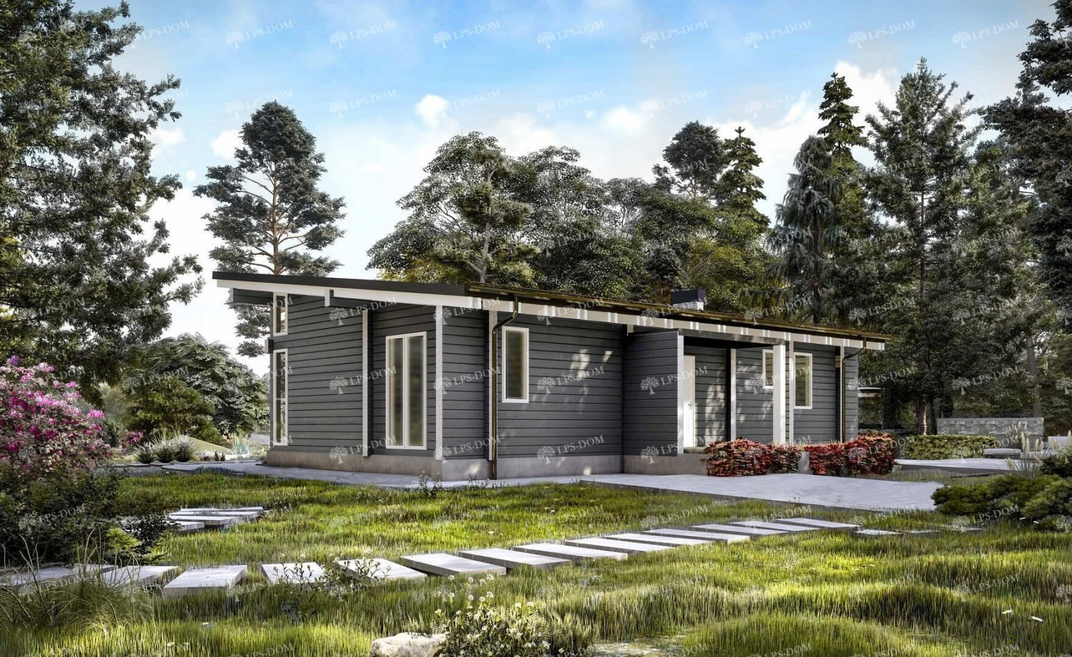 ПРОЕКТ ДОМА ИЗ КЛЕЕНОГО БРУСА ЛЕСТЕР фото 7