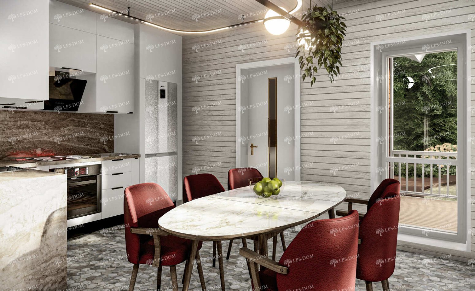 КАРКАСНЫЙ ДОМ НАГАСАКИ фото интерьера 8