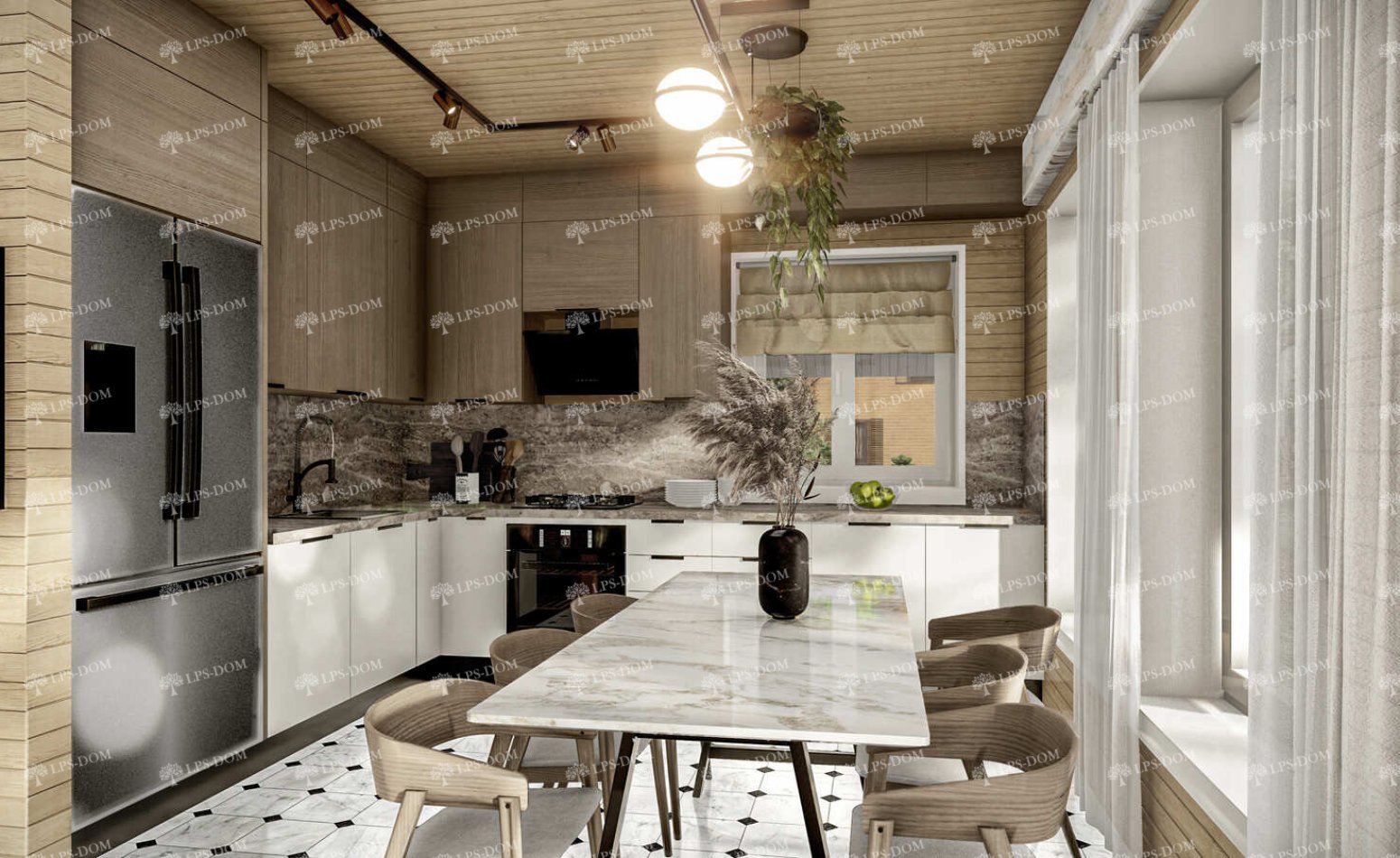 КАРКАСНЫЙ ДОМ АНТИБ фото интерьера 10