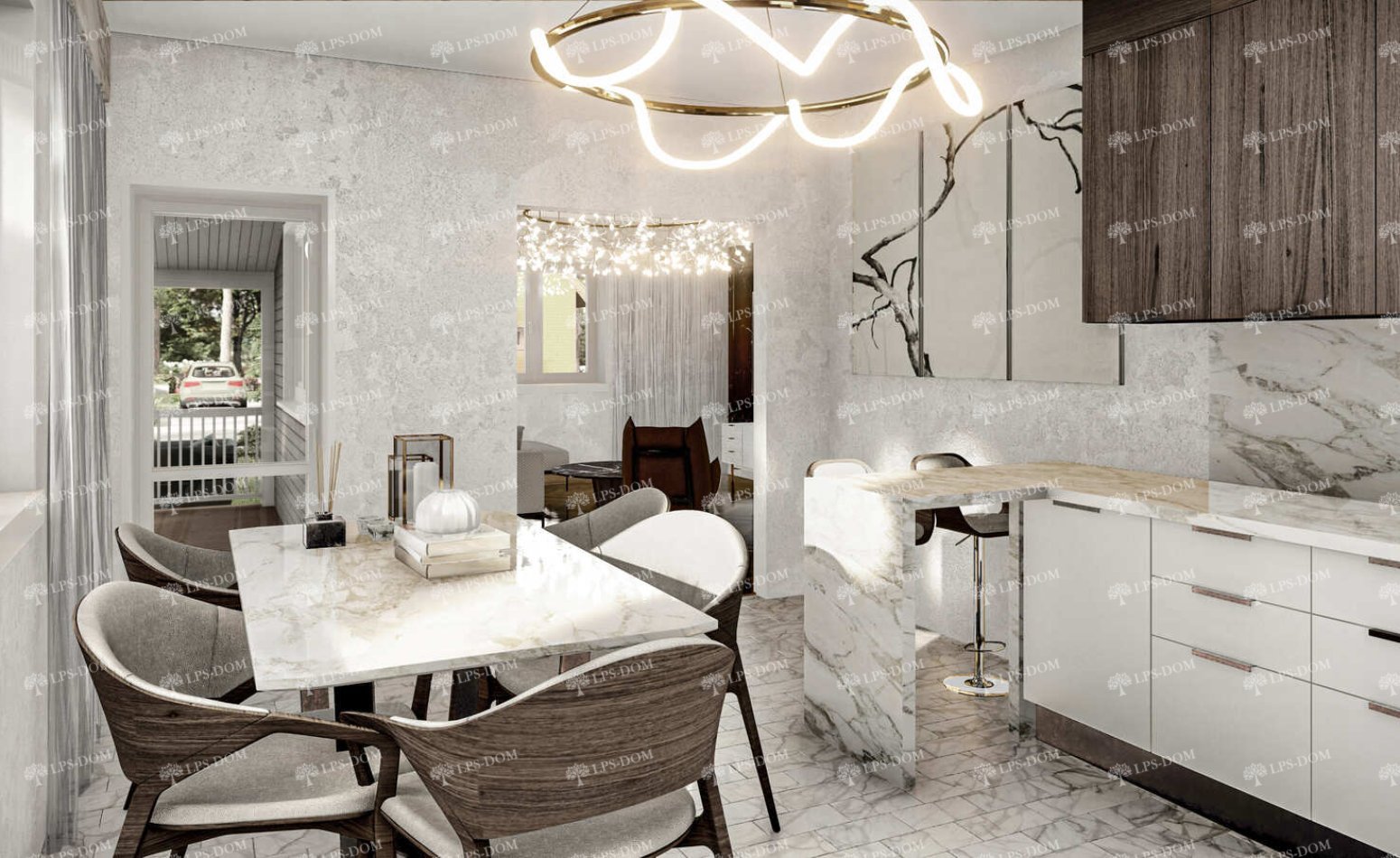 КАРКАСНЫЙ ДОМ НИККО фото интерьера 20