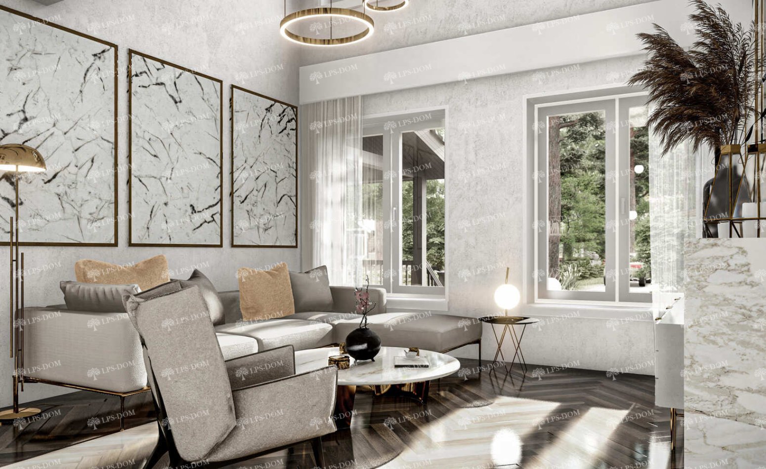 КАРКАСНЫЙ ДОМ ГРАЦ фото интерьера 13