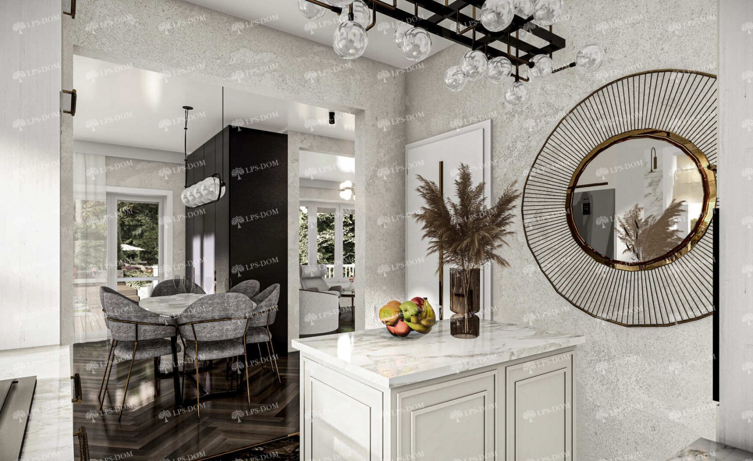 КАРКАСНЫЙ ДОМ САБАДЕЛЬ фото интерьера 6