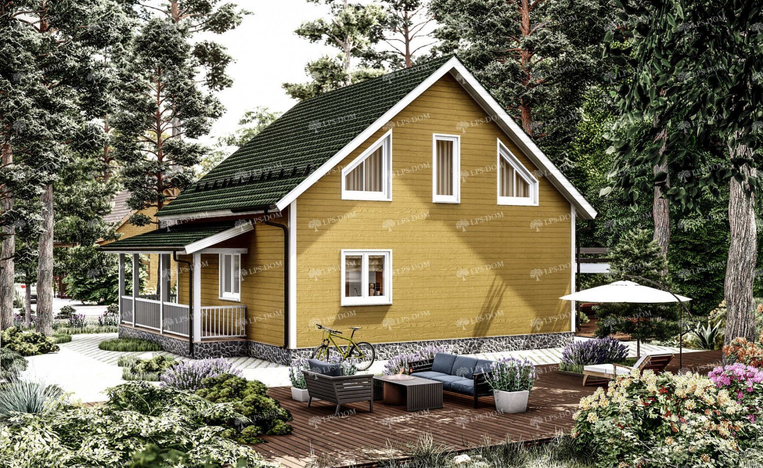 КАРКАСНЫЙ ДОМ АЛЬПИЙСКИЙ фото 2