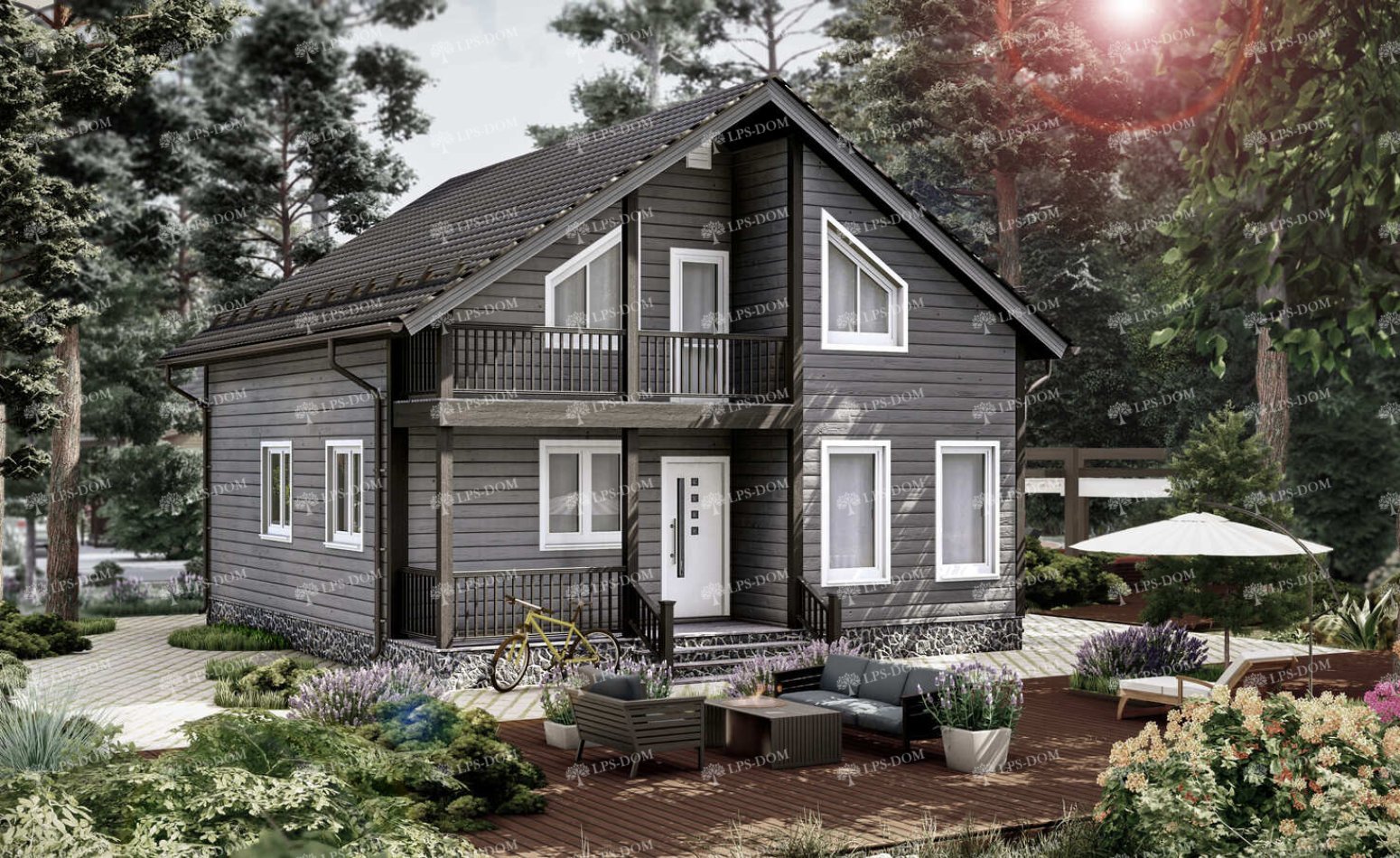 КАРКАСНЫЙ ДОМ ИТАЛЬЯНЕЦ фото 7