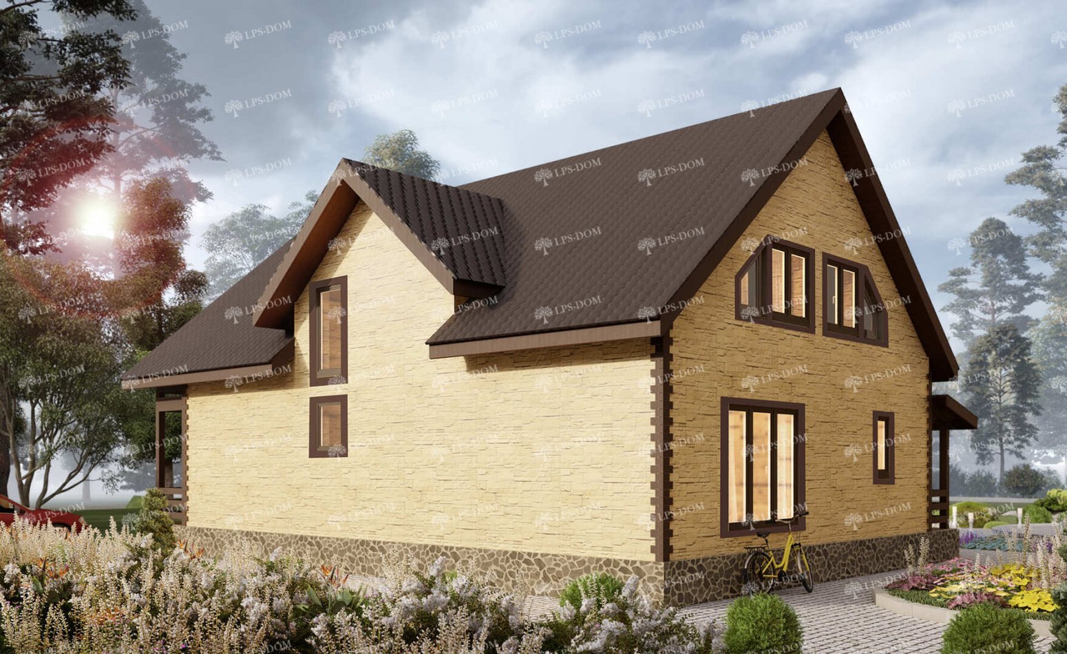 КАРКАСНЫЙ ДОМ ВЕЗУВИЙ фото 3