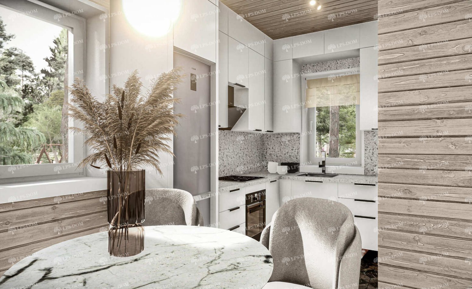 КАРКАСНЫЙ ДОМ СЕУЛ фото интерьера 3