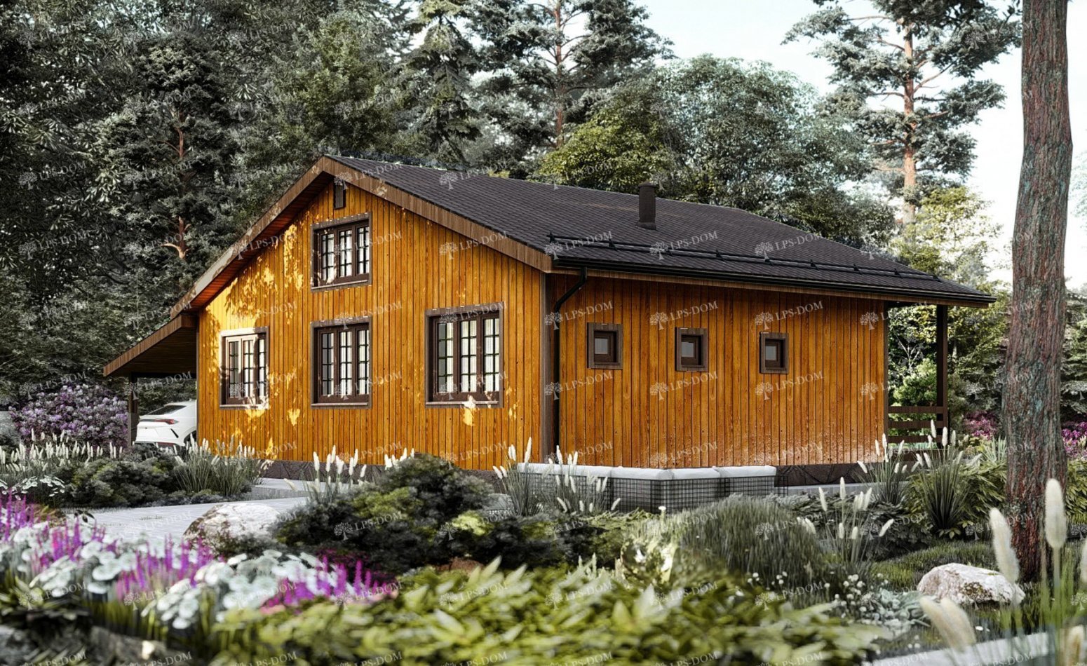 КАРКАСНЫЙ ДОМ МОНС фото 7