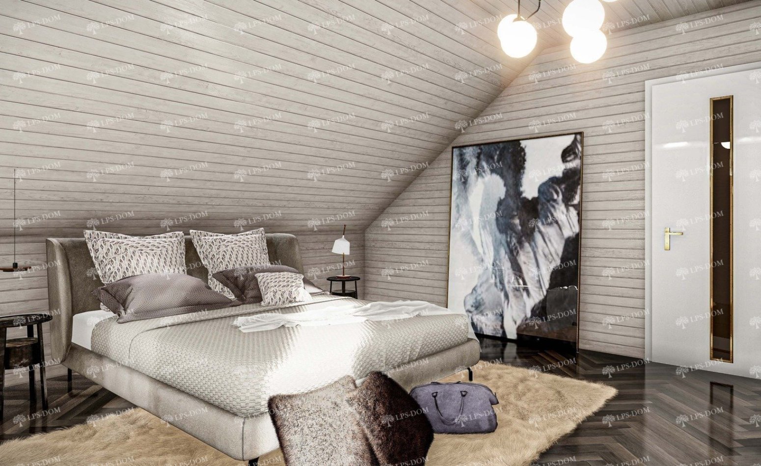 КАРКАСНЫЙ ДОМ НАНСИ фото интерьера 12