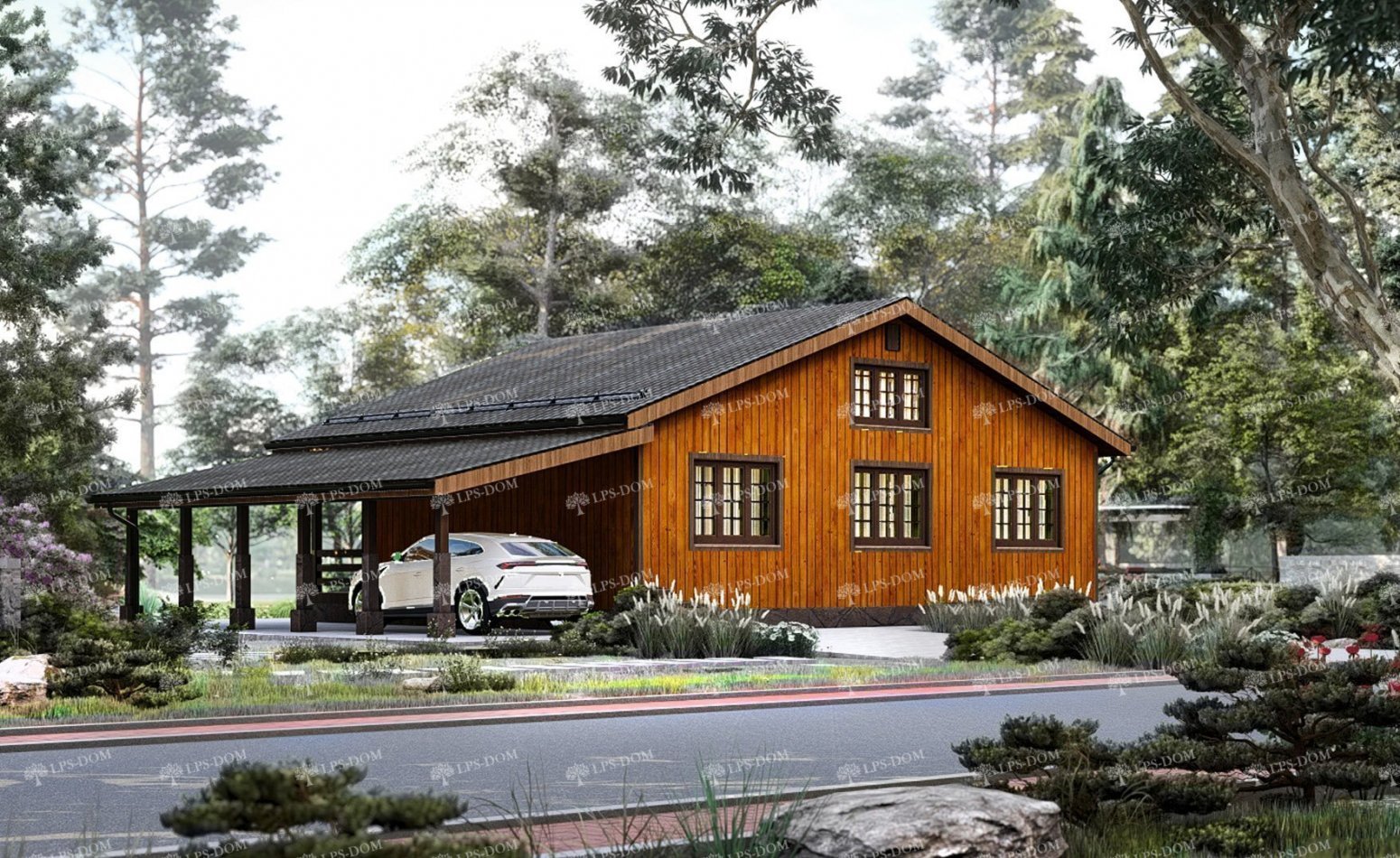 КАРКАСНЫЙ ДОМ МОНС фото 8