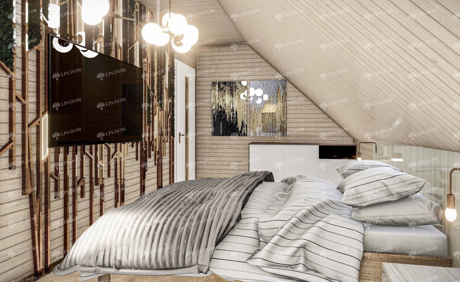 КАРКАСНЫЙ ДОМ ФИНЛЯНДИЯ фото интерьера 6