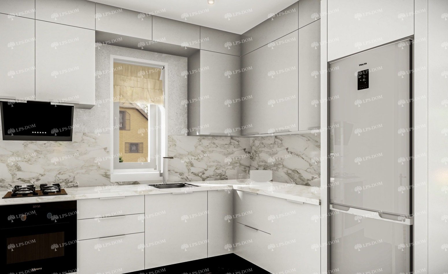 КАРКАСНЫЙ ДОМ БЕРЛИНГТОН фото интерьера 15