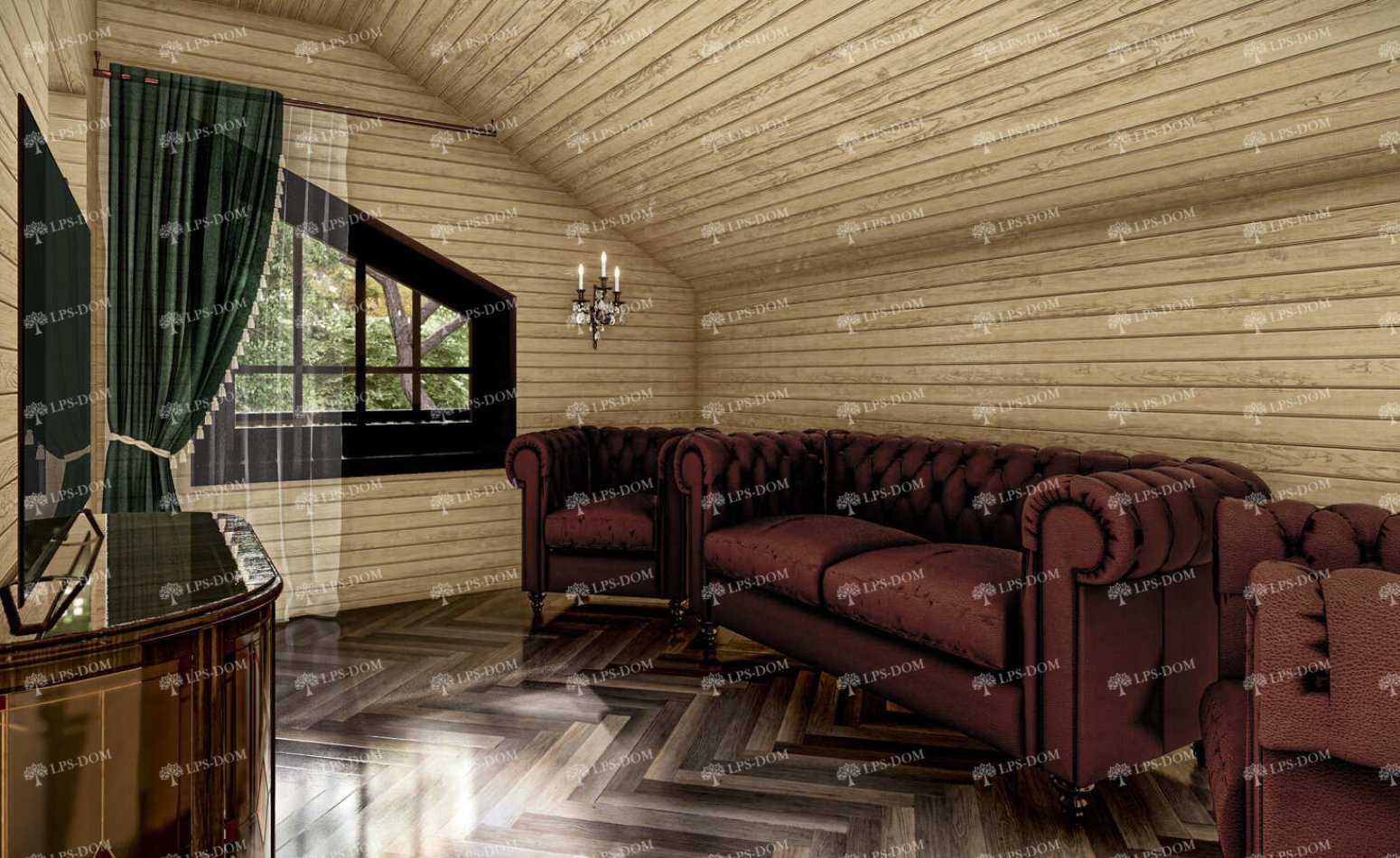 КАРКАСНЫЙ ДОМ БАЛТИМОР фото интерьера 15