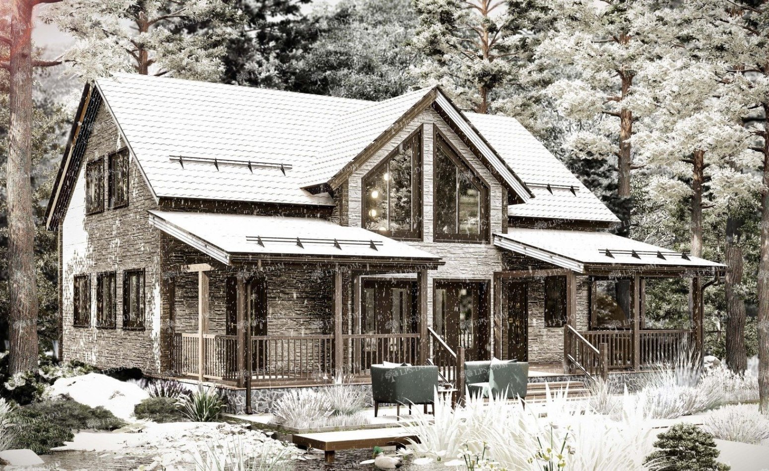 КАРКАСНЫЙ ДОМ ПЕРУДЖА фото 5