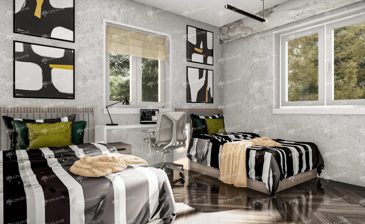 КАРКАСНЫЙ ДОМ ОРЛЕАН фото интерьера 4