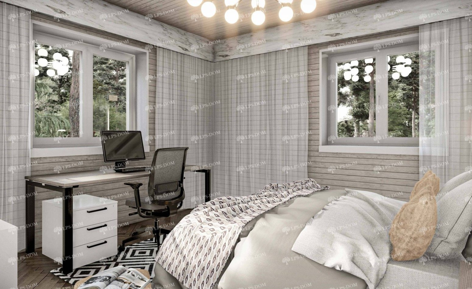 КАРКАСНЫЙ ДОМ ФЛОРЕНЦИЯ фото интерьера 6