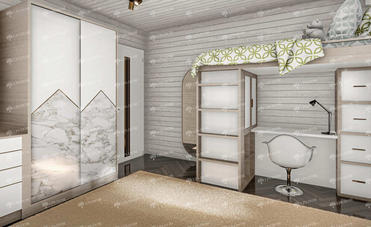 КАРКАСНЫЙ ДОМ ГРАЦ фото интерьера 12