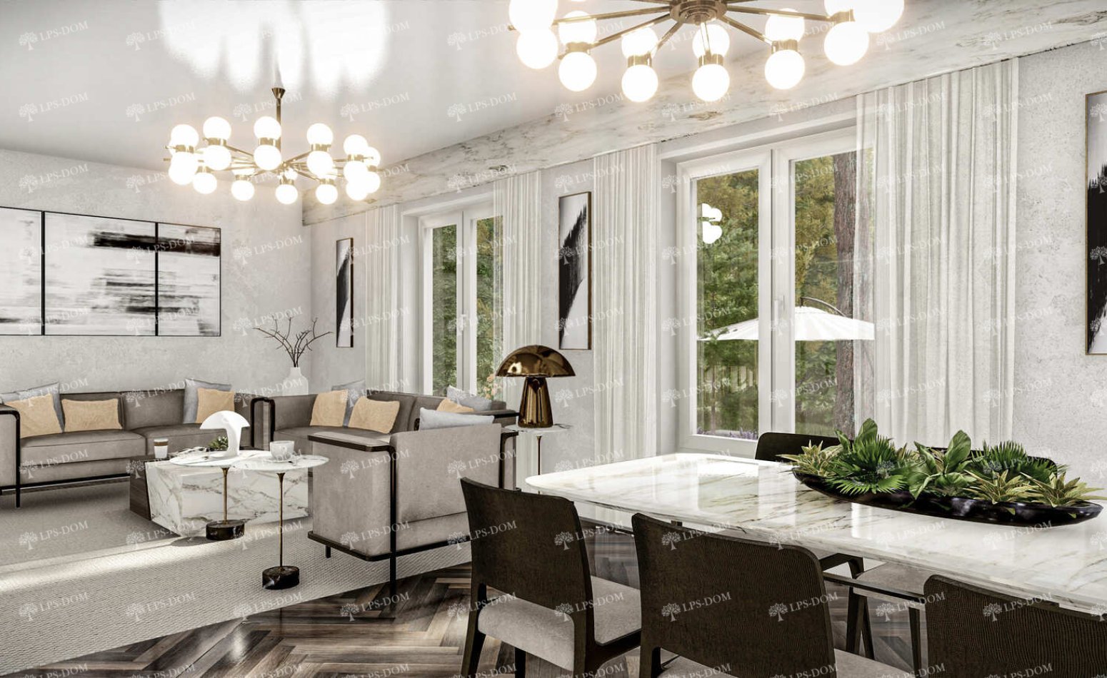 КАРКАСНЫЙ ДОМ БЕЙКЕР фото интерьера 8