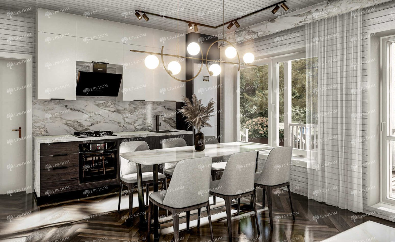 КАРКАСНЫЙ ДОМ РАГУЗА фото интерьера 23