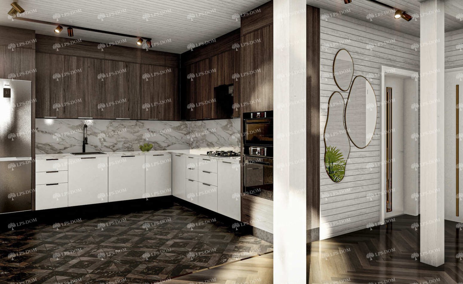 КАРКАСНЫЙ ДОМ КЕМПАР фото интерьера 5