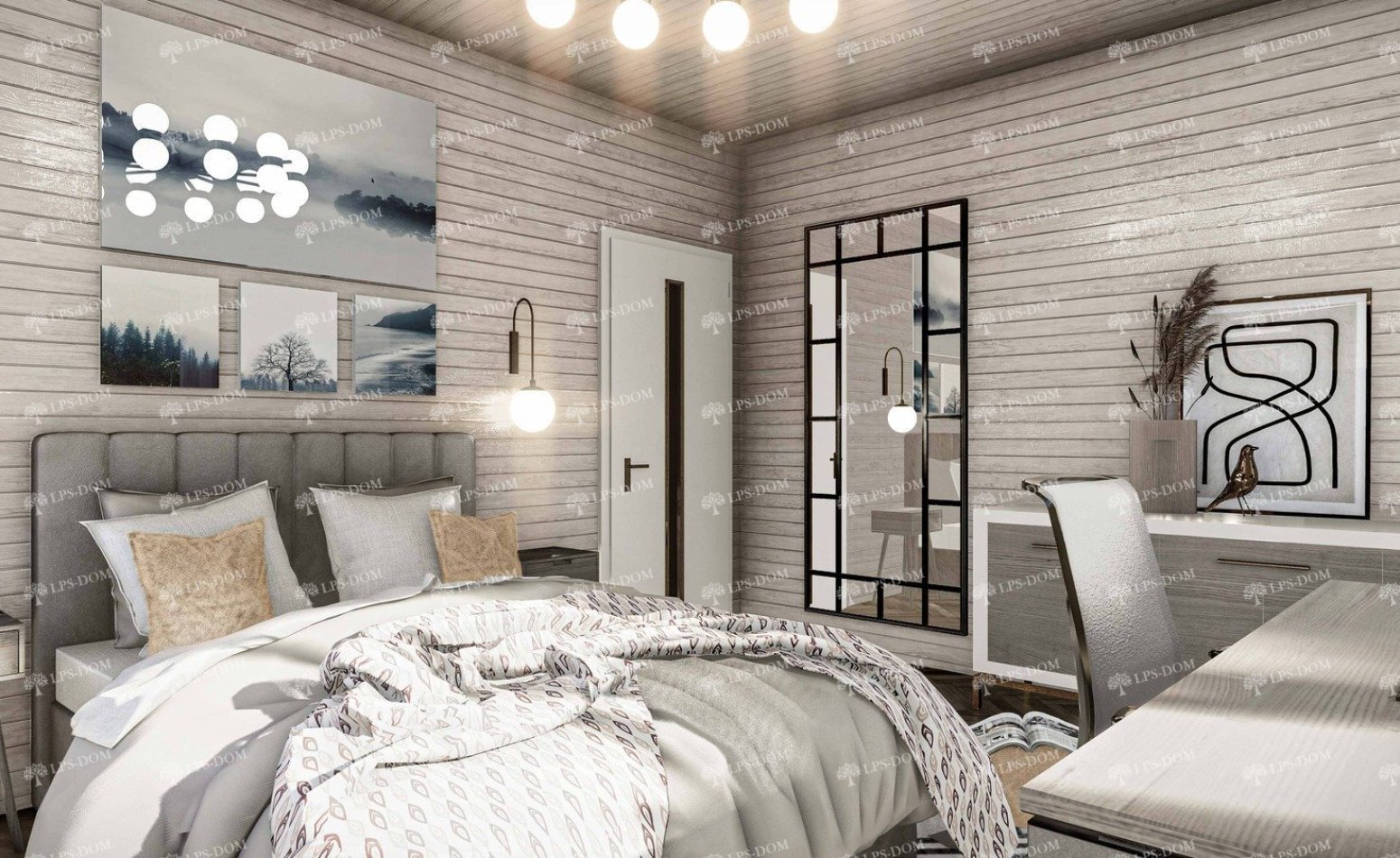 КАРКАСНЫЙ ДОМ ФЛОРЕНЦИЯ фото интерьера 5