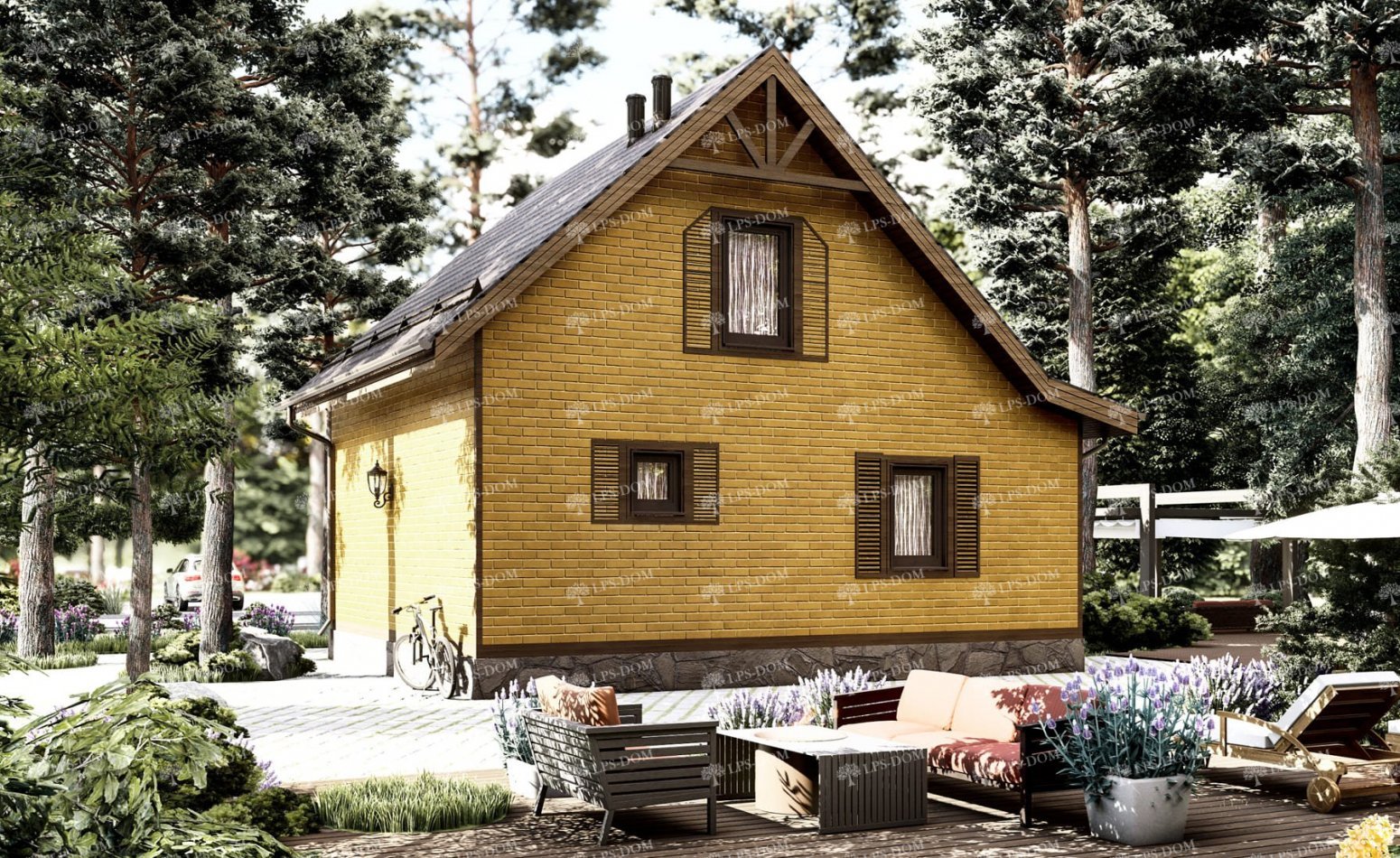 КАРКАСНЫЙ ДОМ АНЖЕ фото 5