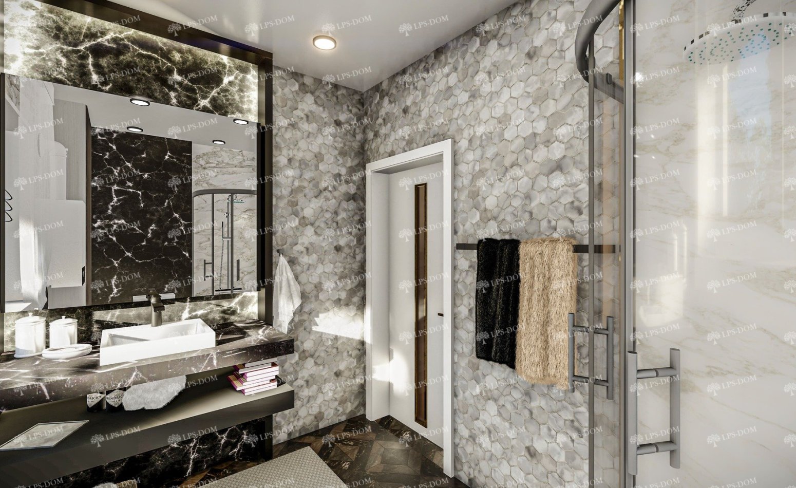 КАРКАСНЫЙ ДОМ ФОДЖА фото интерьера 8