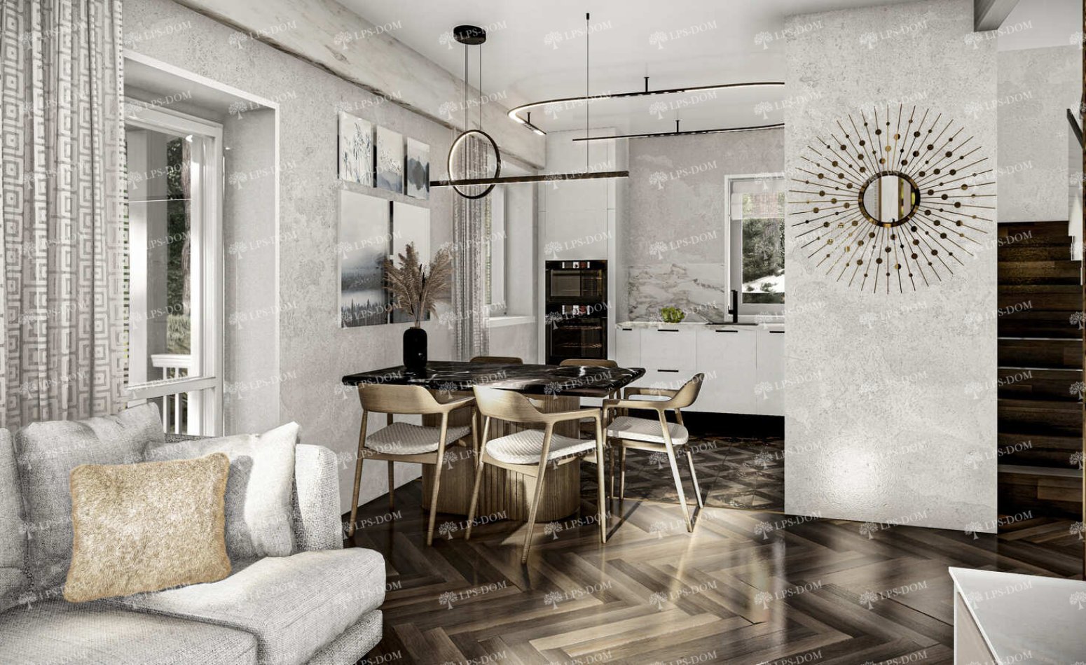 КАРКАСНЫЙ ДОМ СЕВИЛЬЯ фото интерьера 7