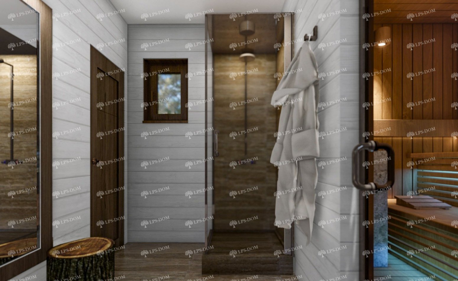 Баня Тромсен фото интерьера 3