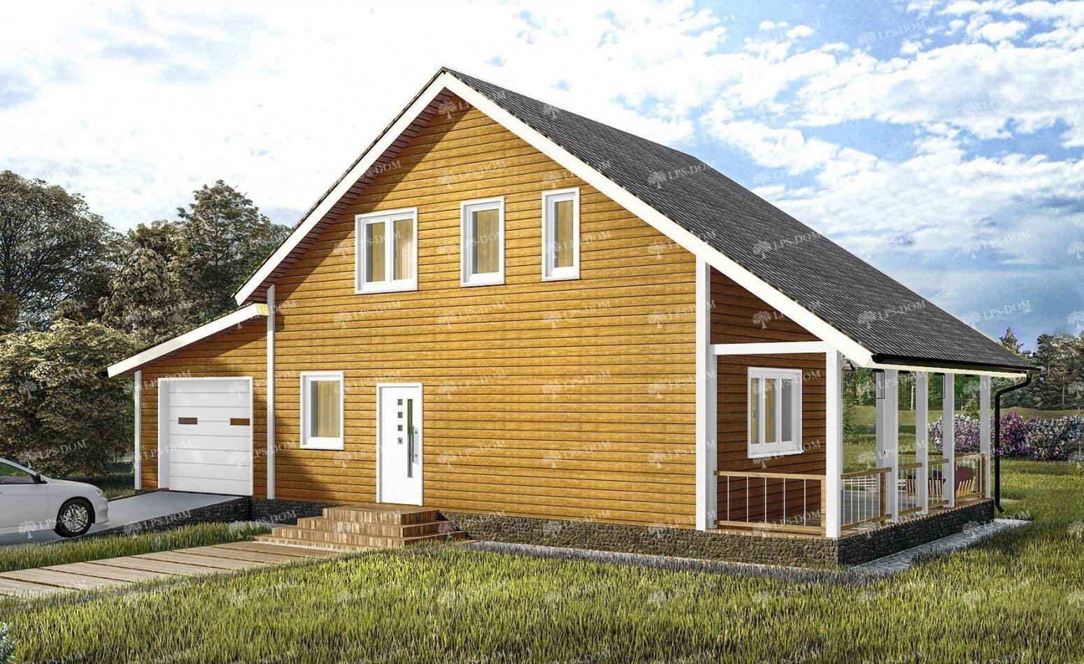 КАРКАСНЫЙ ДОМ ЛАМАНТЕН фото 10