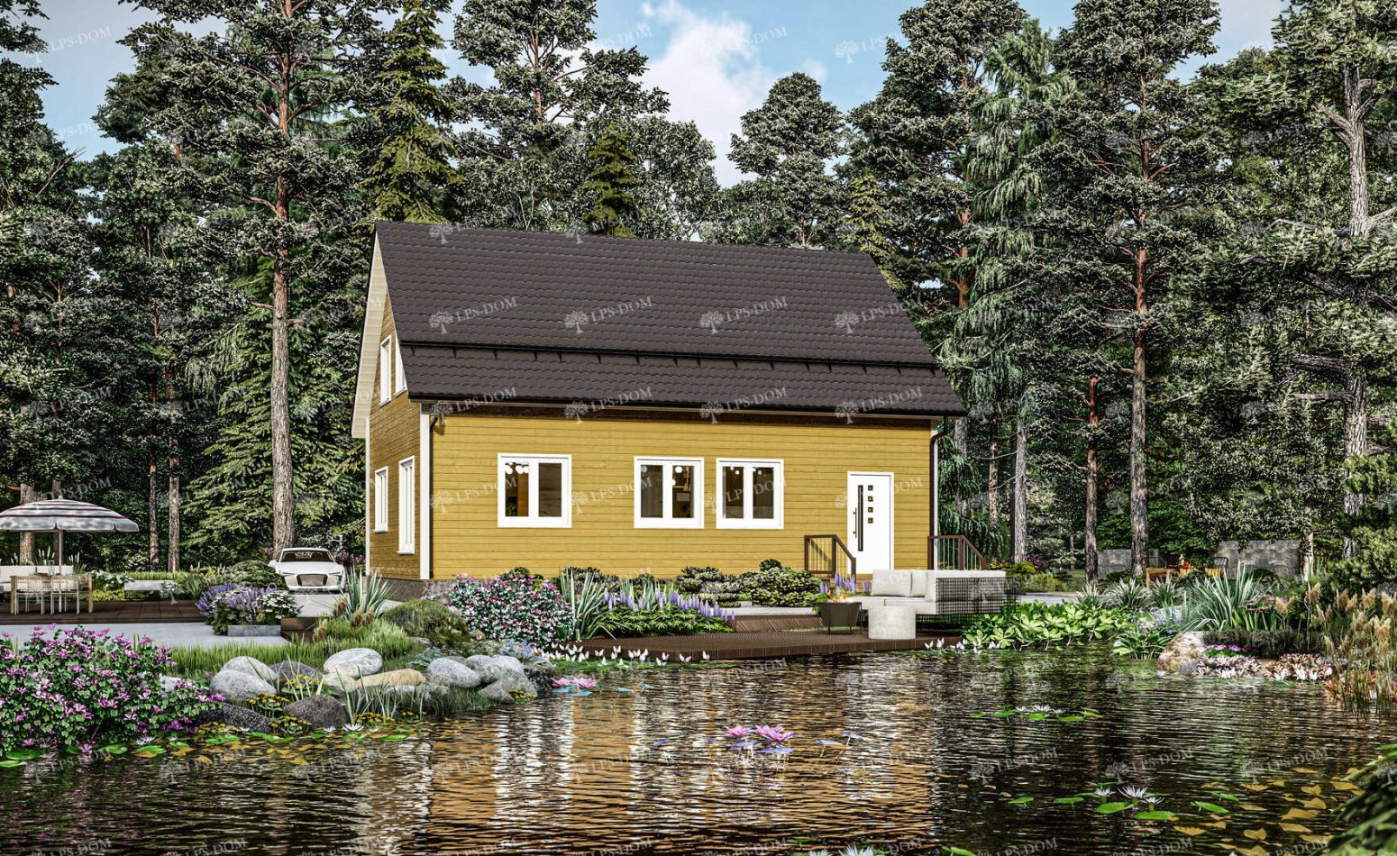 КАРКАСНЫЙ ДОМ НАРБОН фото 10