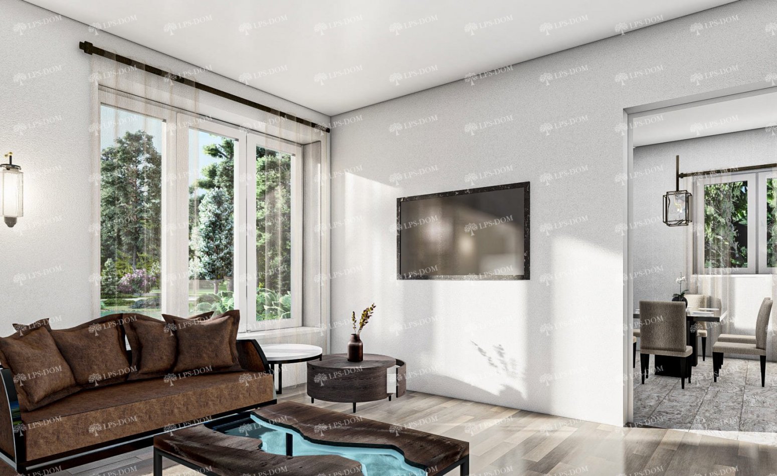 КАРКАСНЫЙ ДОМ ПИКАРДИЯ фото интерьера 4